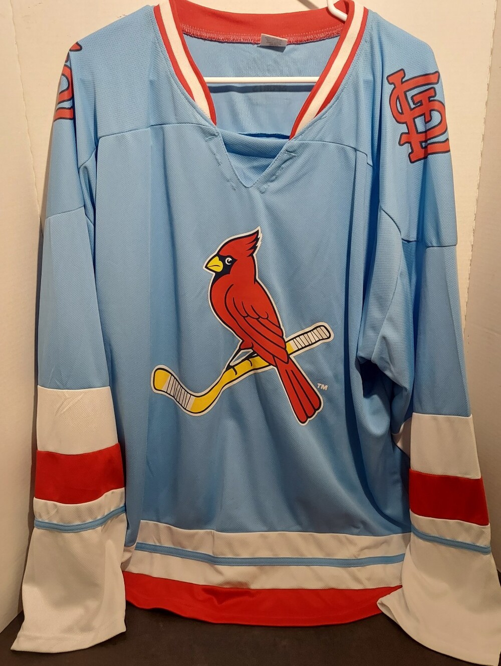 St. Louis Cardinals Hockey Jersey Sweater St Louis Blues Mlb Baseball Jersey